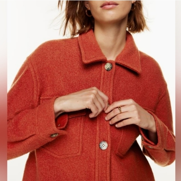 Aritzia Rust Utility Jacket - Picture 3 of 9